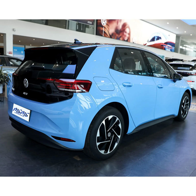 2023 Volkswagen ID3 Электрический маленький автомобиль с дальностью 450 км и весом 1760 кг